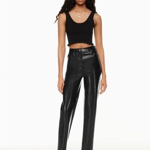 Aritzia Black Melina Pant Size 6